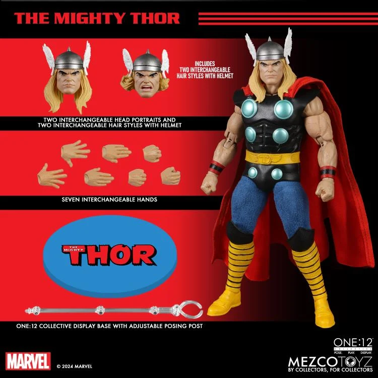 Marvel One:12 Collective The Mighty Thor Action Figure - Image 2
