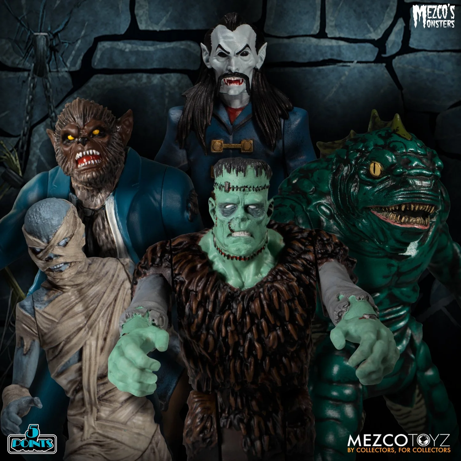 Mezco’s Monsters - Tower of Fear Deluxe Boxed Set - Image 3