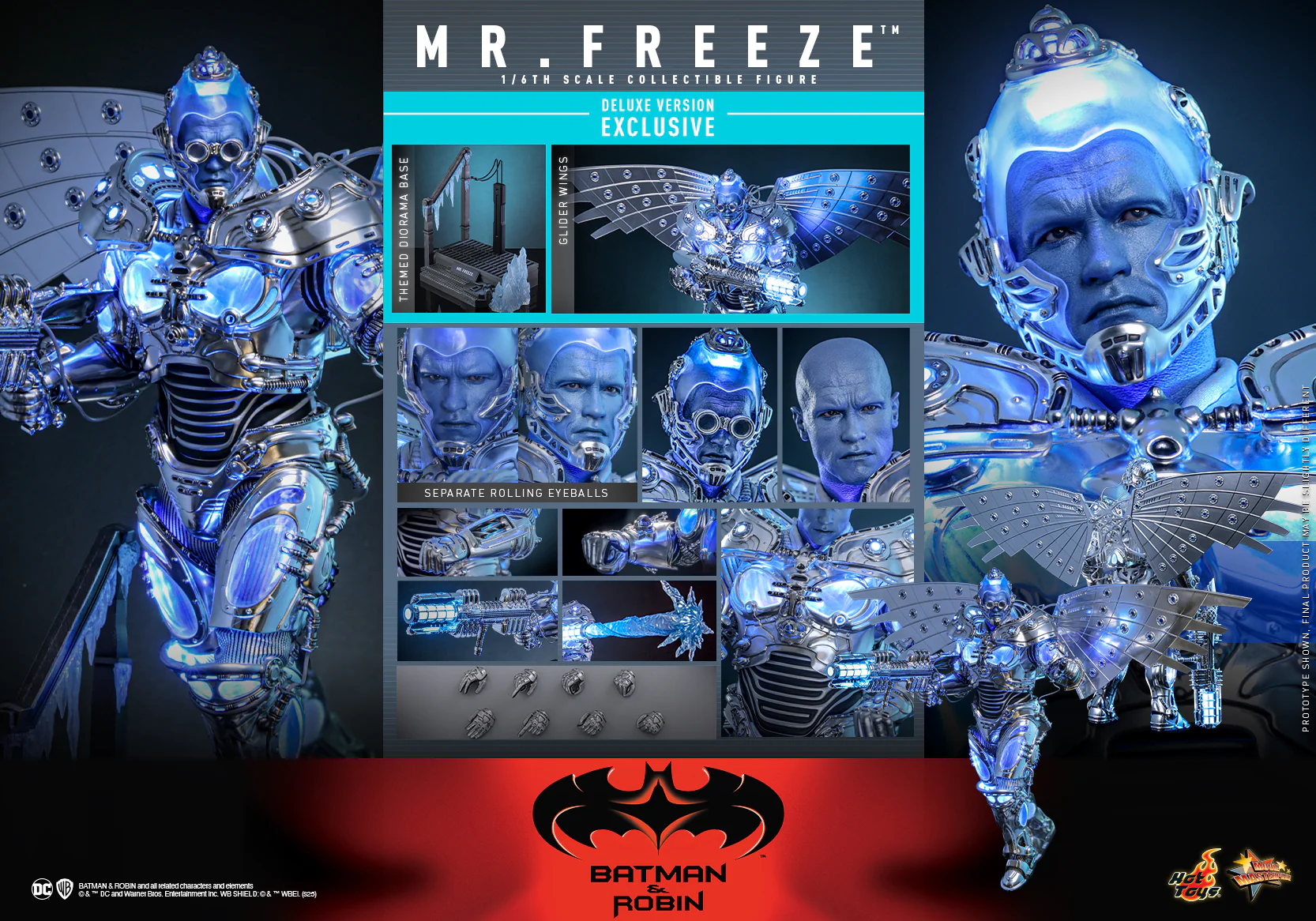 PRE-ORDER Mr. Freeze (Deluxe Version) Sixth Scale Figure - Image 4