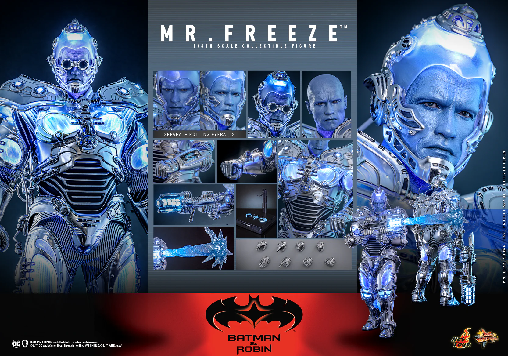 PRE-ORDER Mr. Freeze Sixth Scale Figure - Image 4