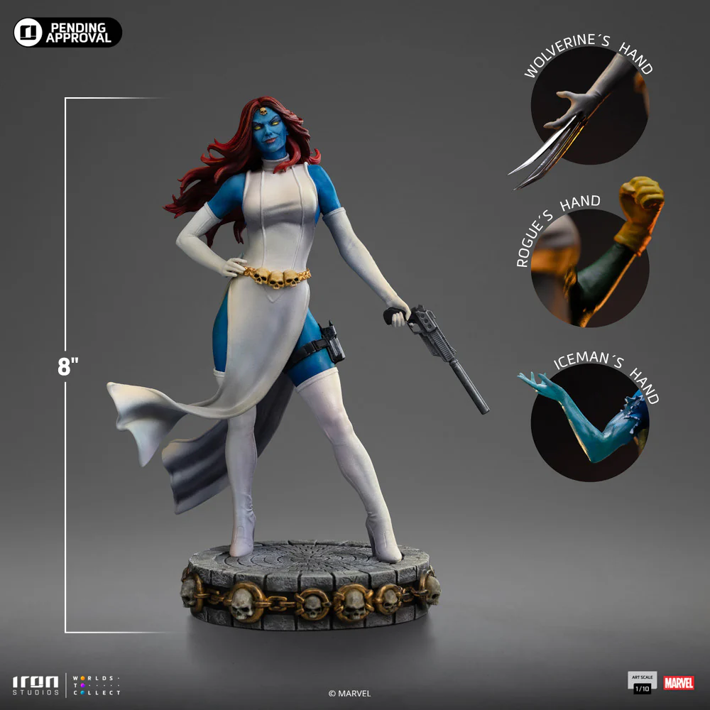 PRE-ORDER Mystique Iron Studios 1:10 Scale Statue - Image 16