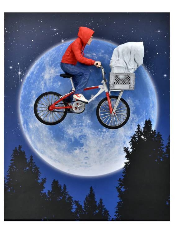 E.T. 40th Anniversary Elliot & E.T. on Bicycle 7" Scale Figure - Image 12