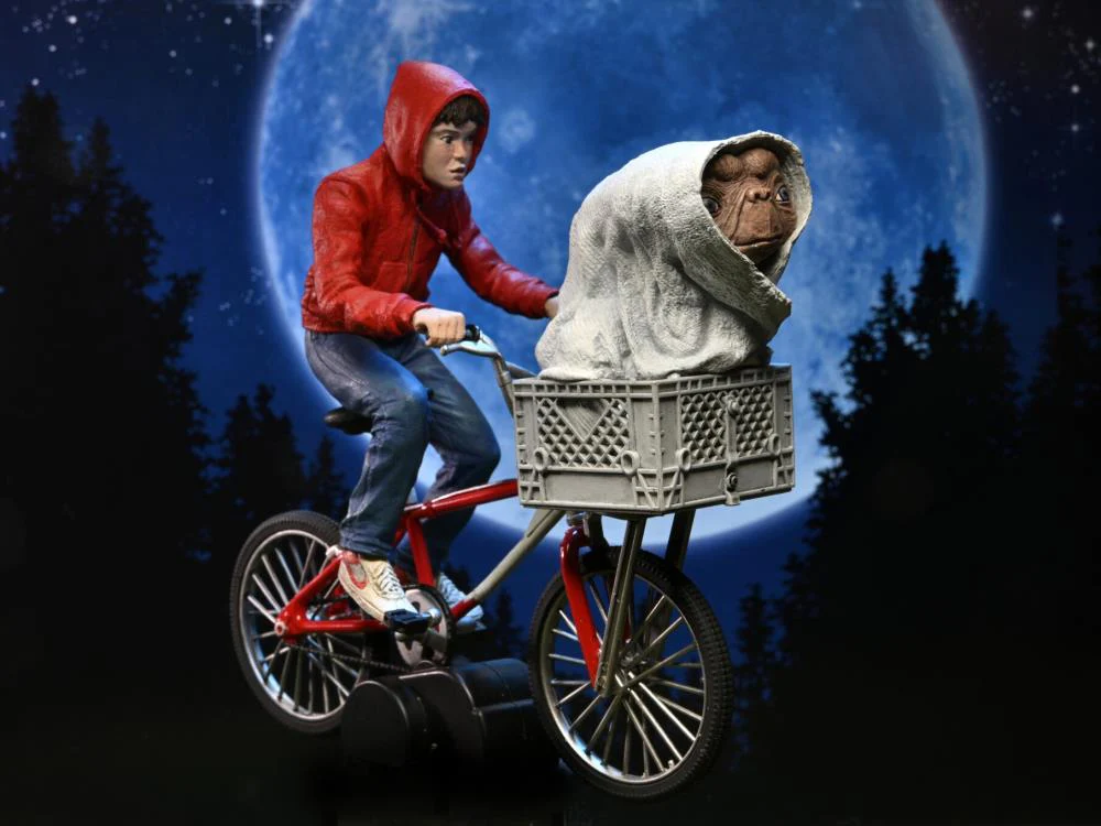 E.T. 40th Anniversary Elliot & E.T. on Bicycle 7" Scale Figure - Image 5