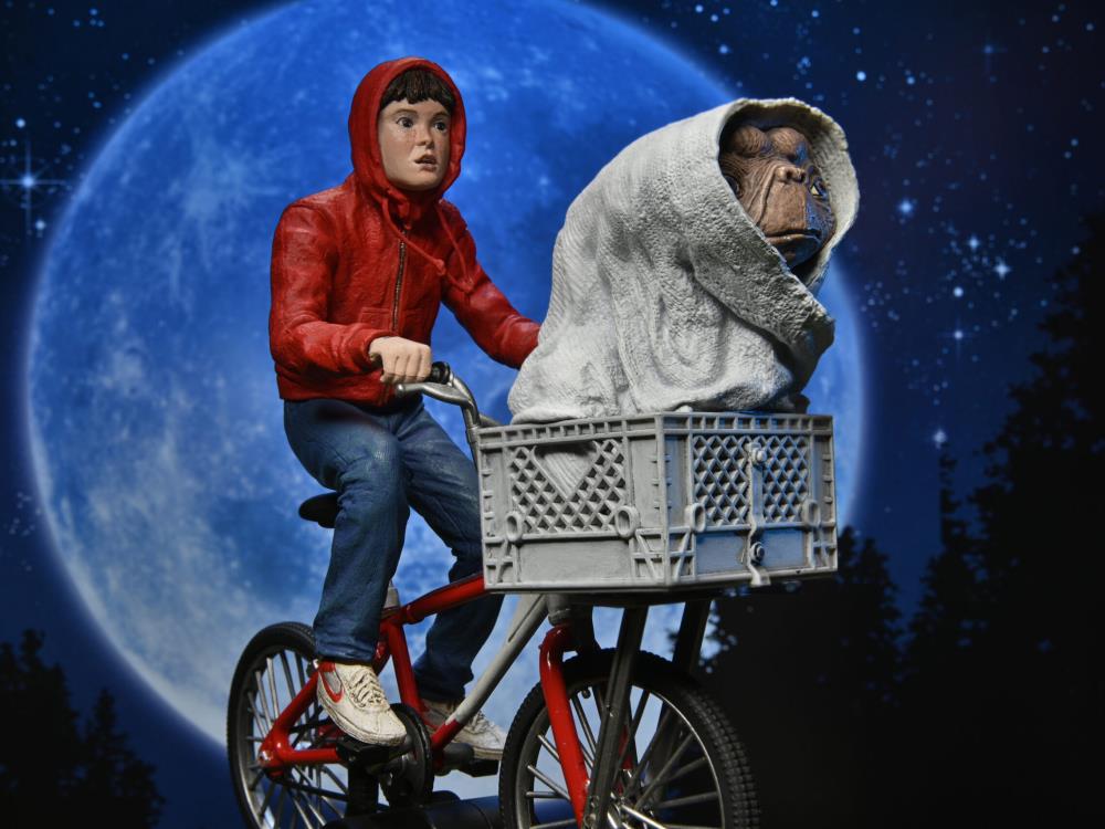 E.T. 40th Anniversary Elliot & E.T. on Bicycle 7" Scale Figure - Image 6