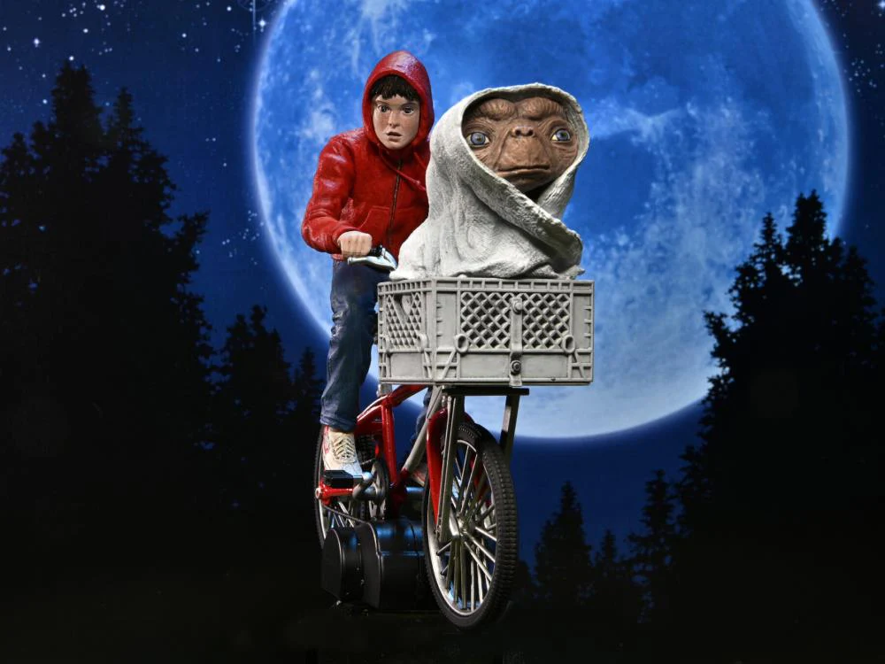 E.T. 40th Anniversary Elliot & E.T. on Bicycle 7" Scale Figure - Image 7