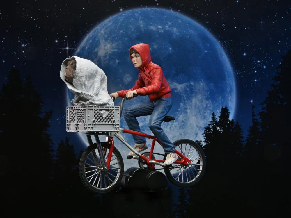 E.T. 40th Anniversary Elliot & E.T. on Bicycle 7" Scale Figure - Image 9