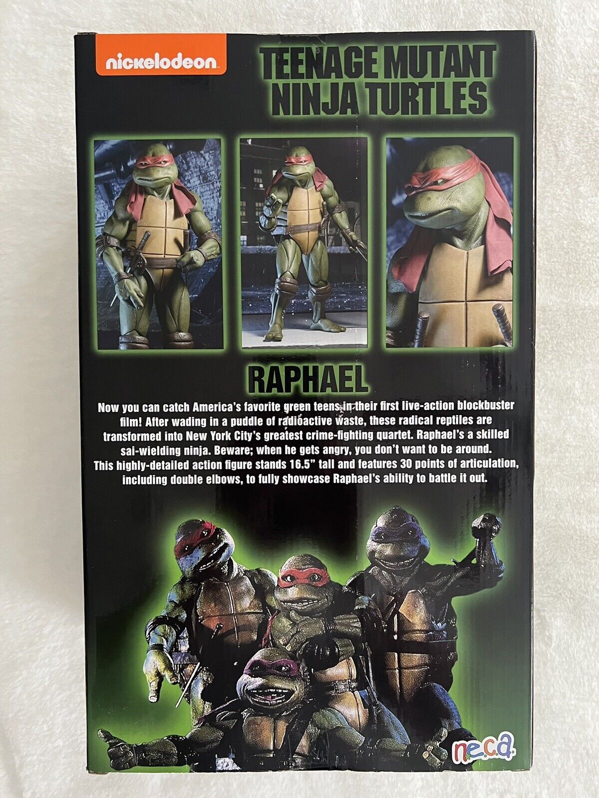PRE-ORDRE Neca TMNT Raphael 1/4 Scale - Image 3