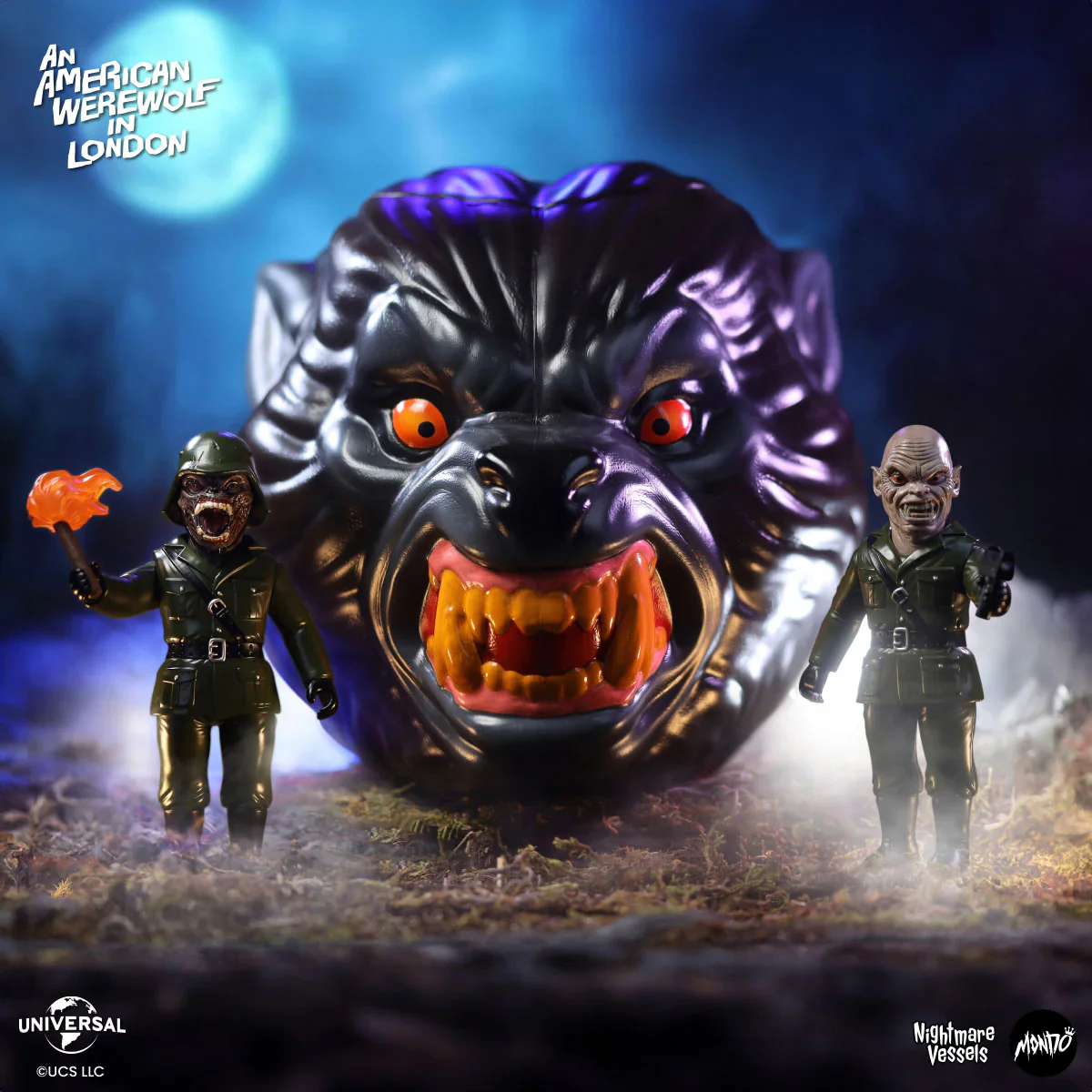 Nightmare Vessels - An American Werewolf in London - Demons Soft Vinyl 2-Pack - Image 2