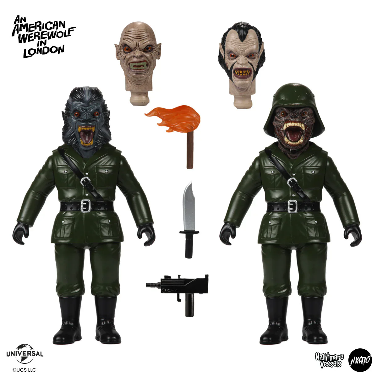 Nightmare Vessels - An American Werewolf in London - Demons Soft Vinyl 2-Pack - Image 3