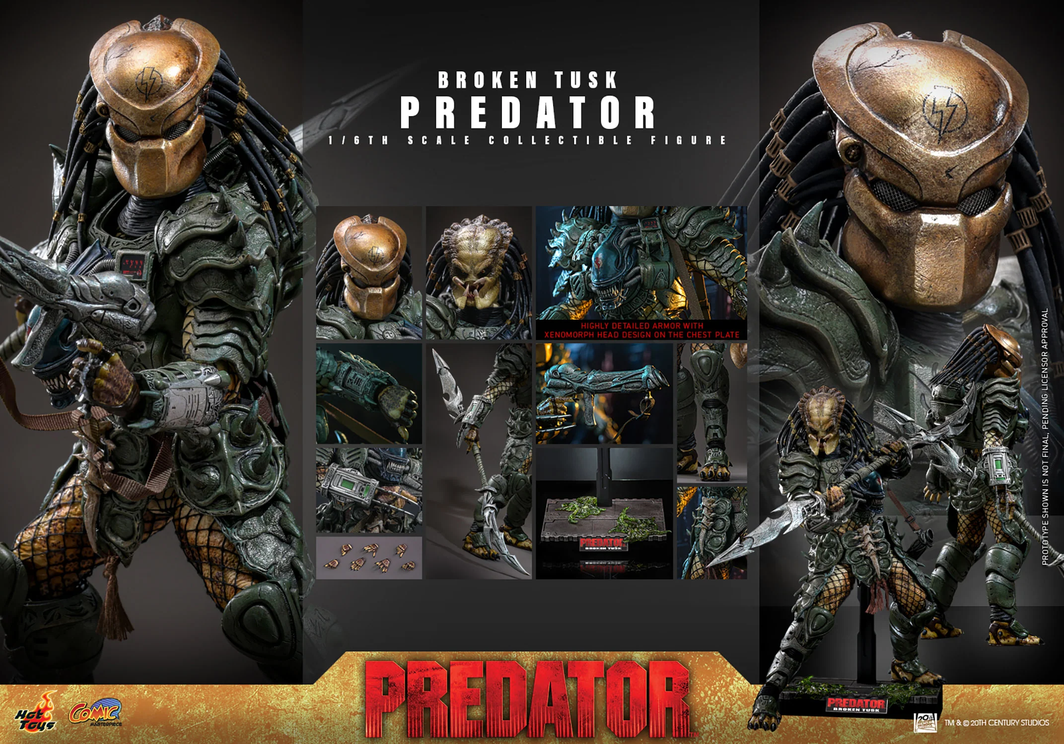 PRE-ORDER Predator (2.0) Sixth Scale Figure - Image 4