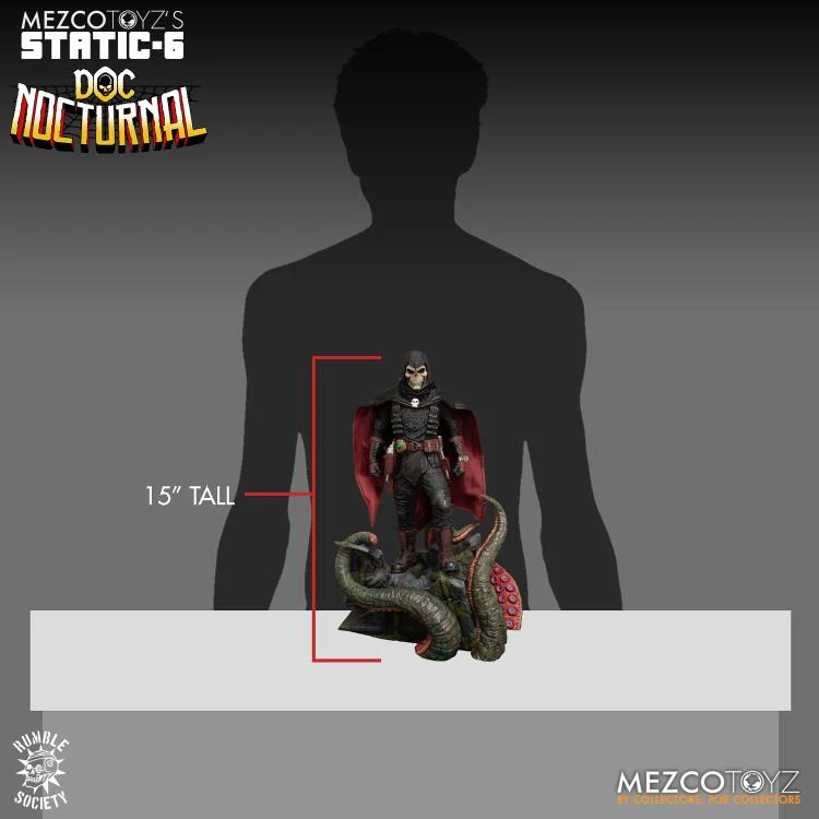 Rumble Society Static-6 Doc Nocturnal 1/6 Scale Statue - Image 25
