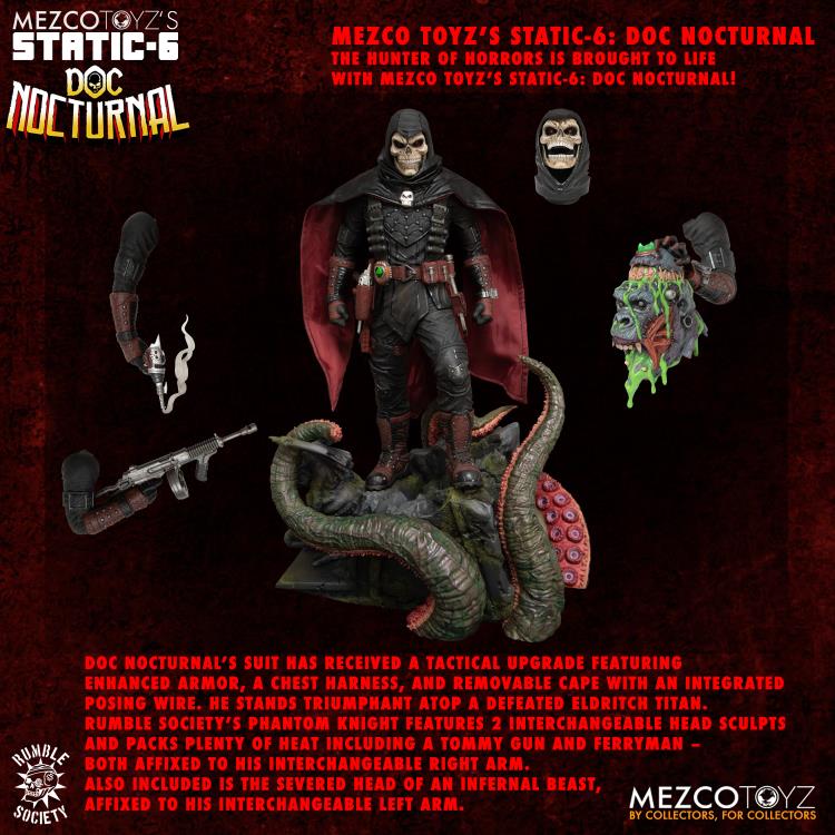 Rumble Society Static-6 Doc Nocturnal 1/6 Scale Statue - Image 26