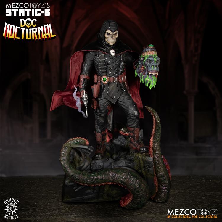 Rumble Society Static-6 Doc Nocturnal 1/6 Scale Statue - Image 3