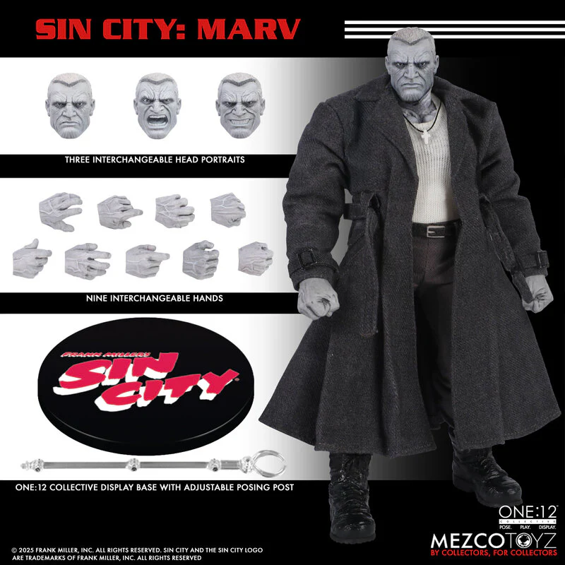 PRE-ORDER SIN CITY MARV ONE:12 - Image 4