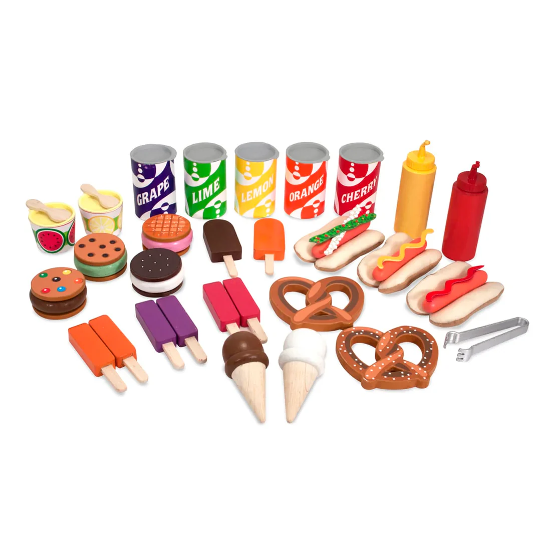 Snacks & Sweets Food Cart Melissa and Doug - Image 3