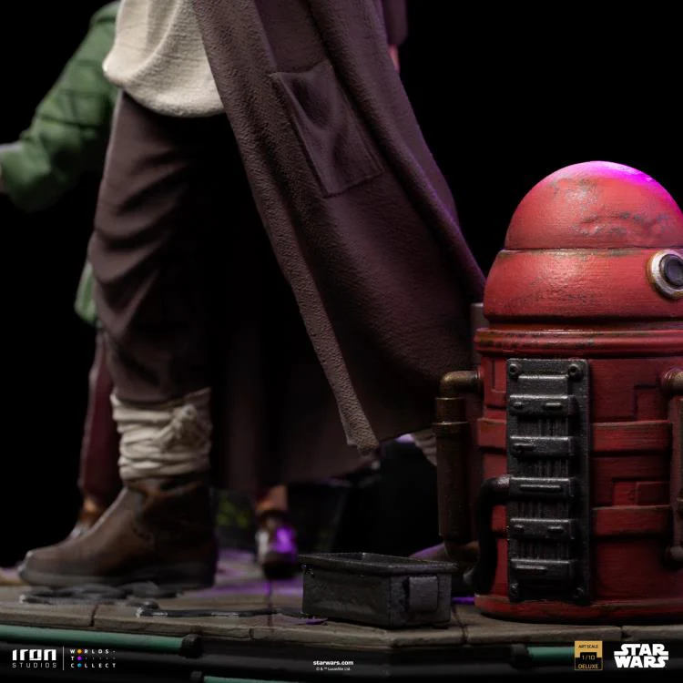 Star Wars: Obi-Wan Kenobi Obi-Wan and Young Leia Deluxe 1/10 Art Scale Limited Edition Statue - Image 15