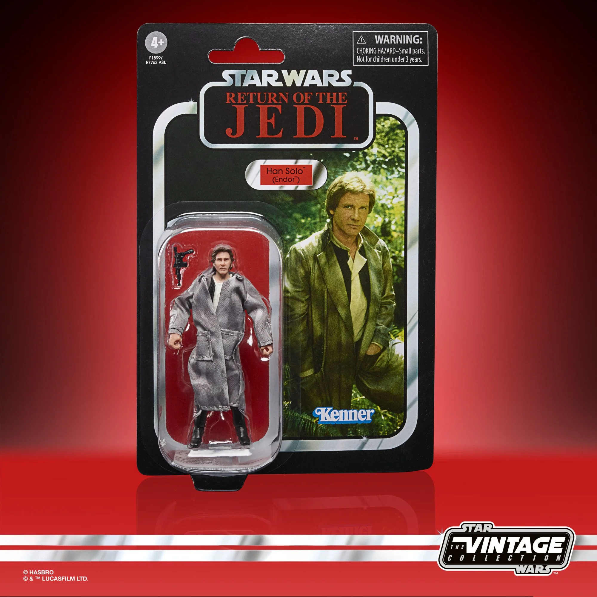 Star Wars The Vintage Collection Han Solo (Endor) - Image 3