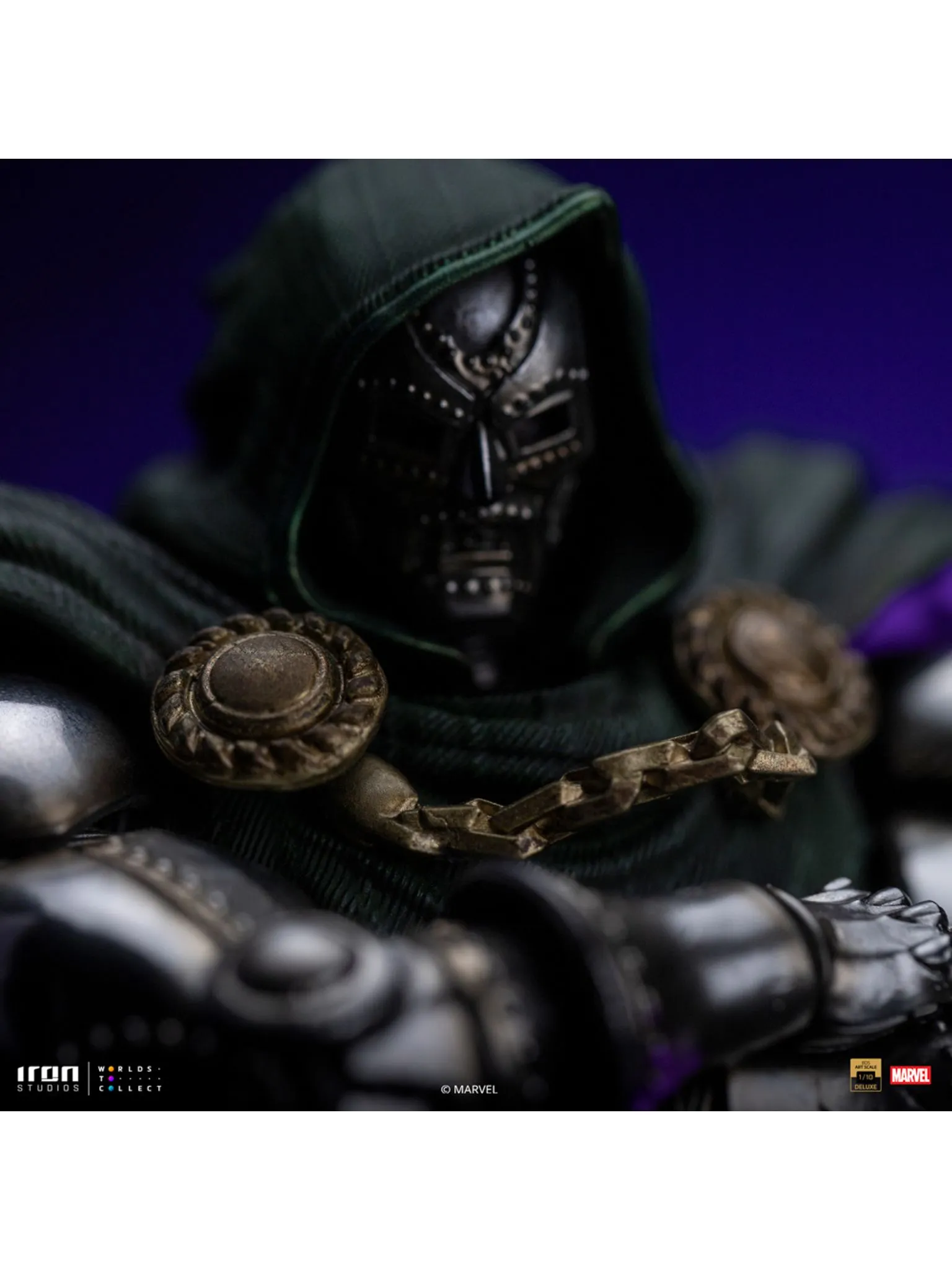 PRE-ORDER Statue Doctor Doom Deluxe - Infinity Gauntlet Diorama - Art Scale 1/10 EE - Image 2