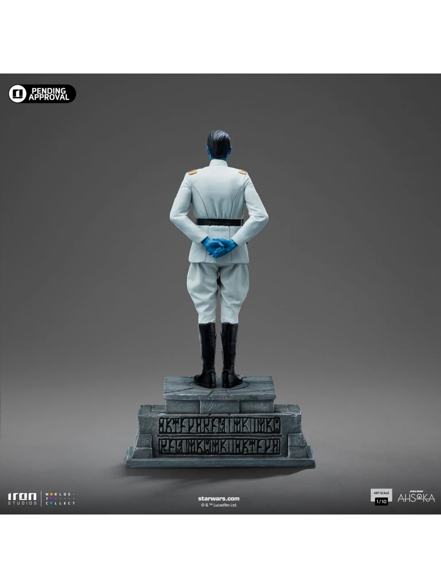 Statue Grand Admiral Thrawn - Ahsoka - Art Scale 1/10 - Image 3