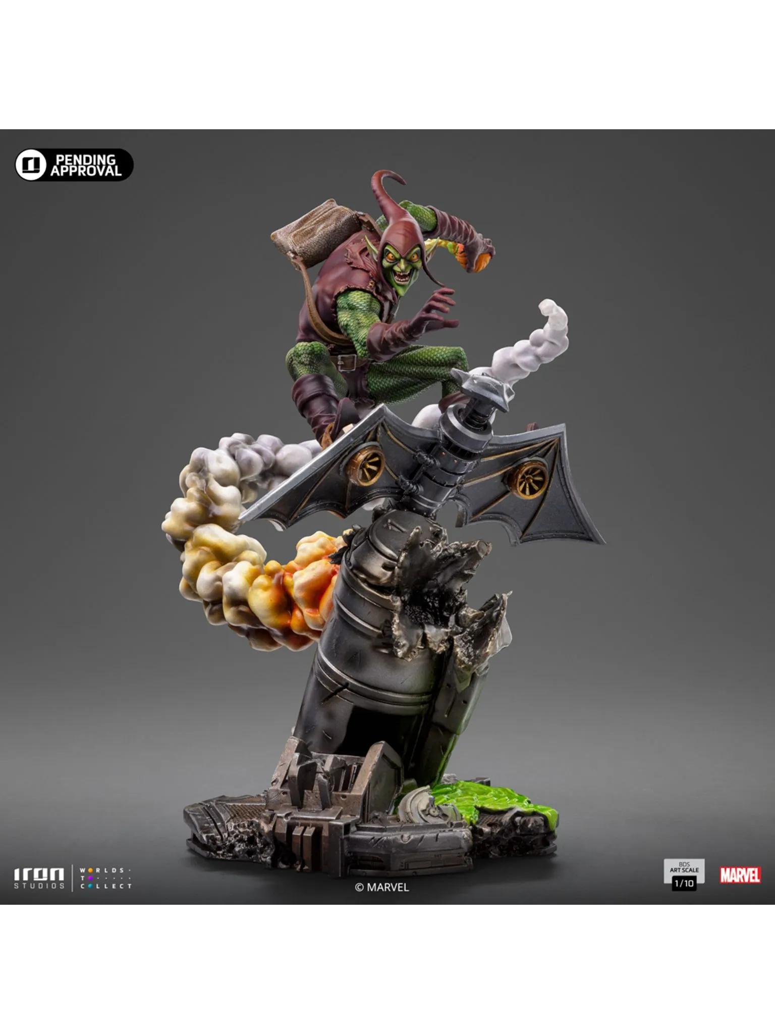 Statue Green Goblin - Spider-man vs Villains Diorama - BDS Art Scale 1/10 - Image 4