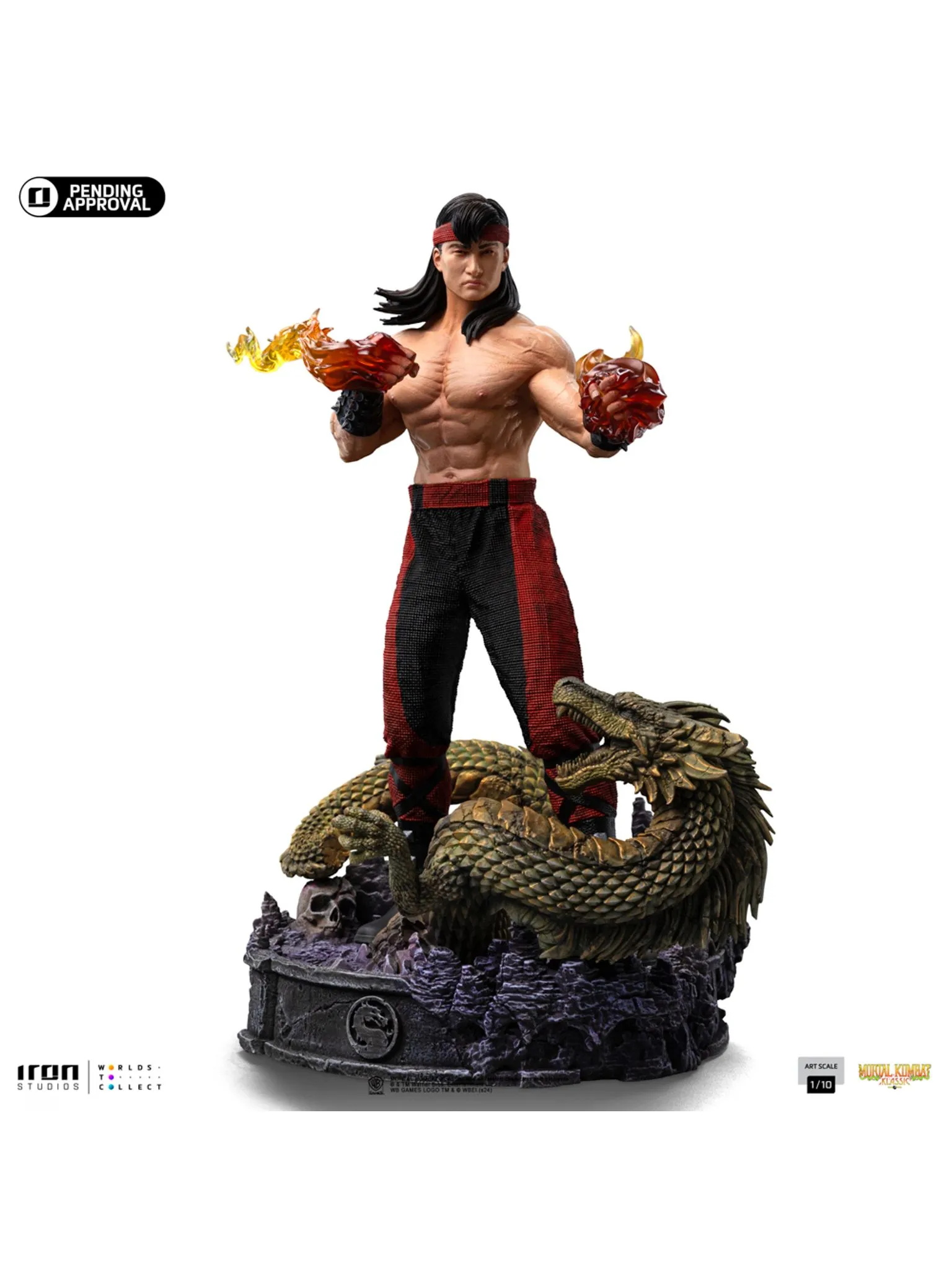 Statue Liu Kang - Mortal Kombat - Art Scale 1/10 - Image 3