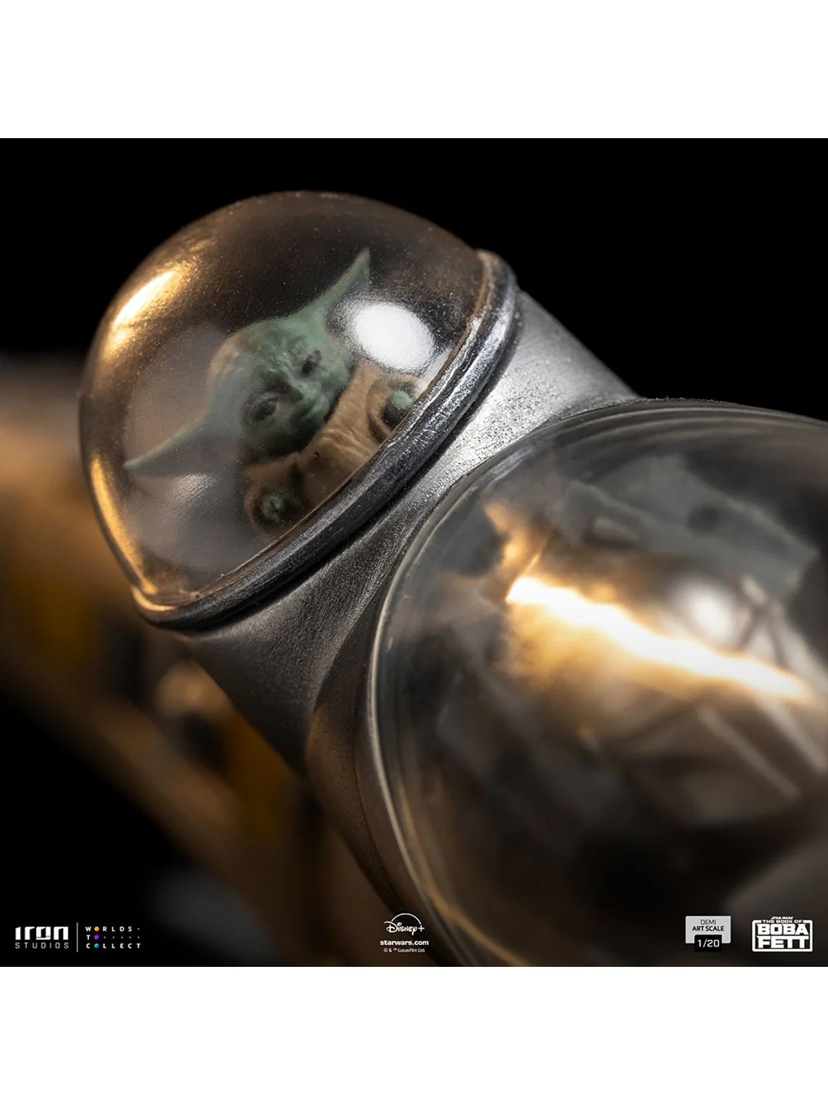 Statue Mando`s N-1 Starfighter - Star Wars: Book of Boba Fett - Demi Art Scale 1/20 - Iron Studios - Image 9
