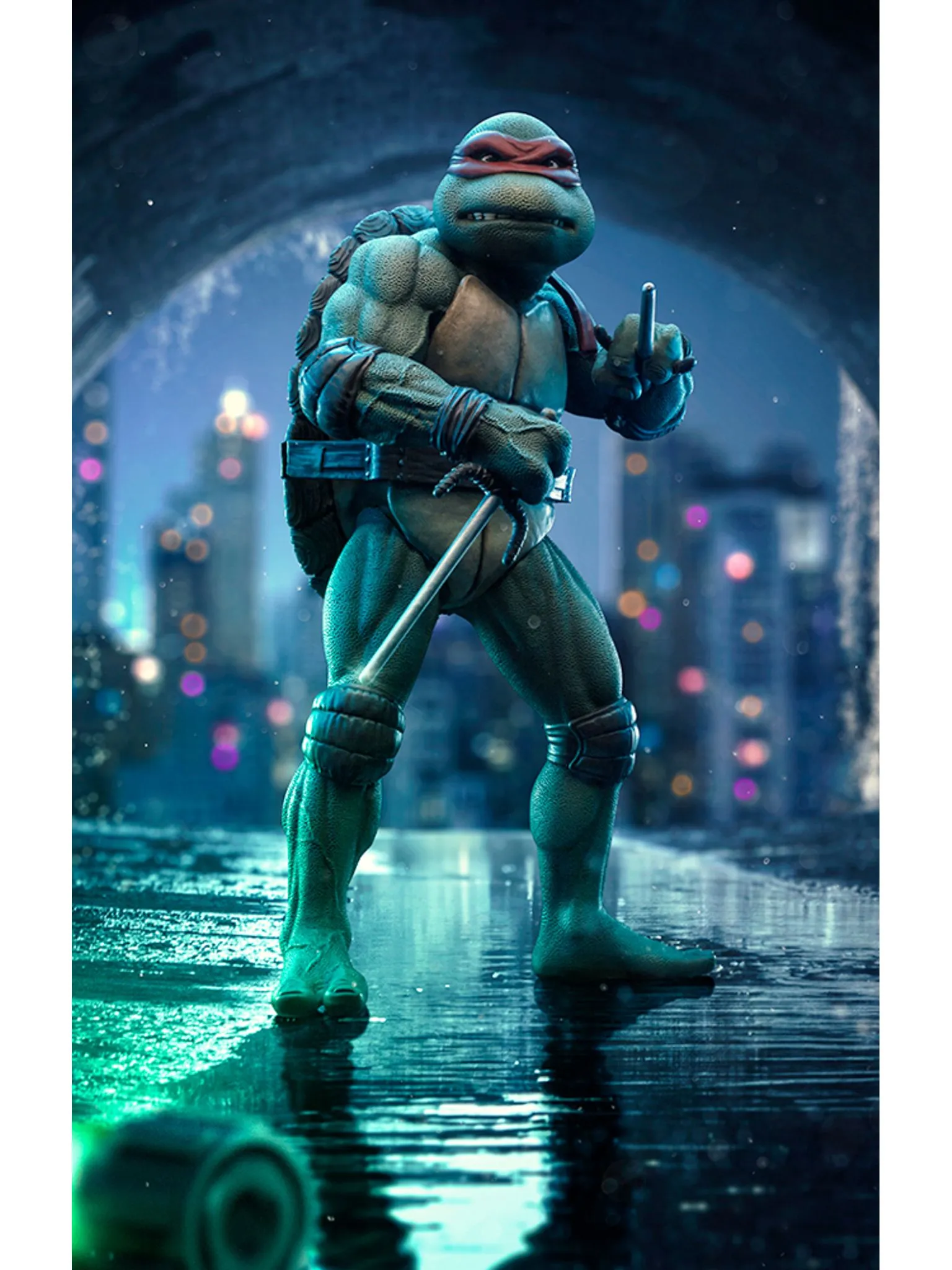 Statue Raphael - TMNT Movie - Art Scale 1/10 - Iron Studios - Image 2