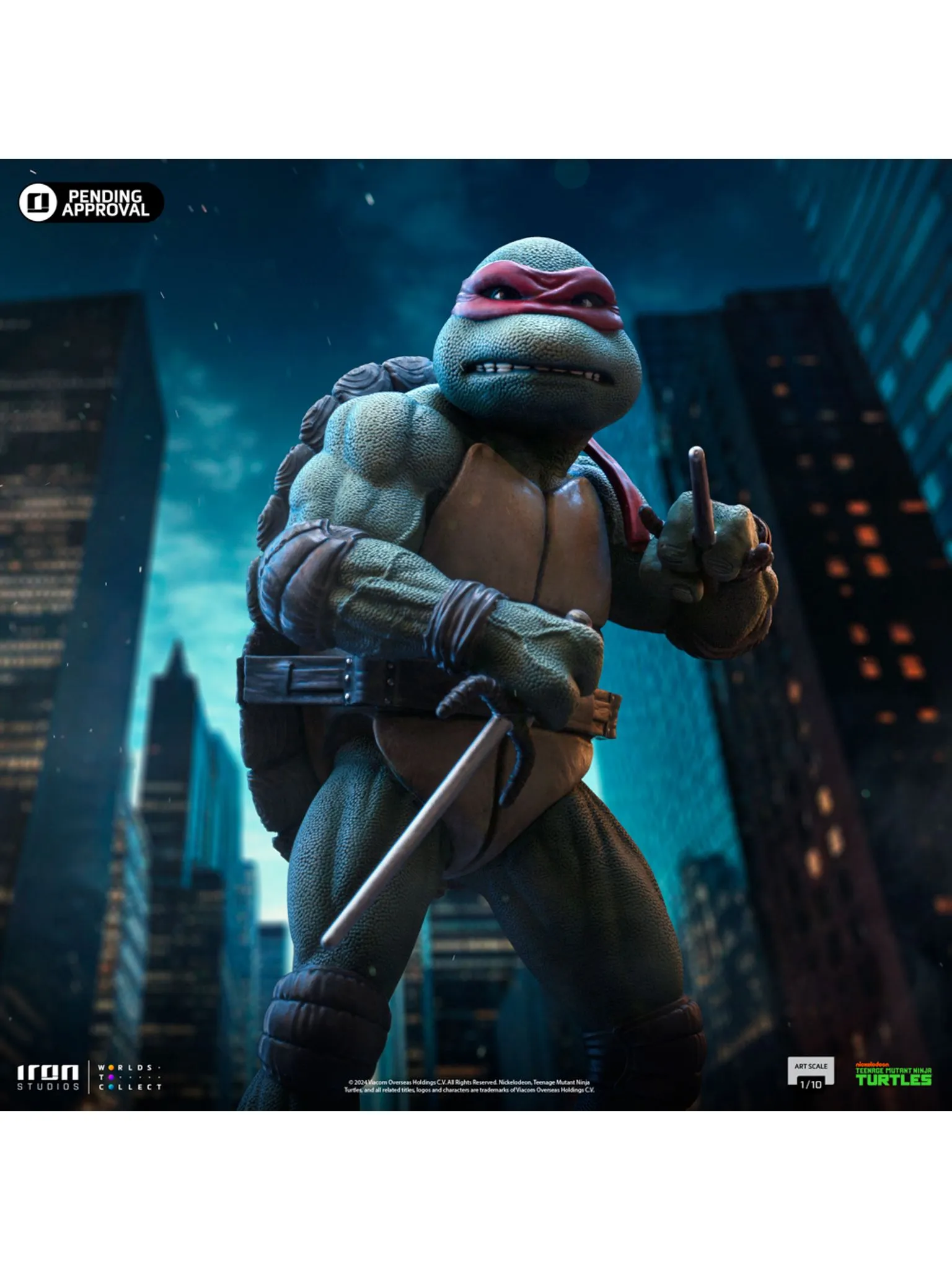 Statue Raphael - TMNT Movie - Art Scale 1/10 - Iron Studios - Image 3
