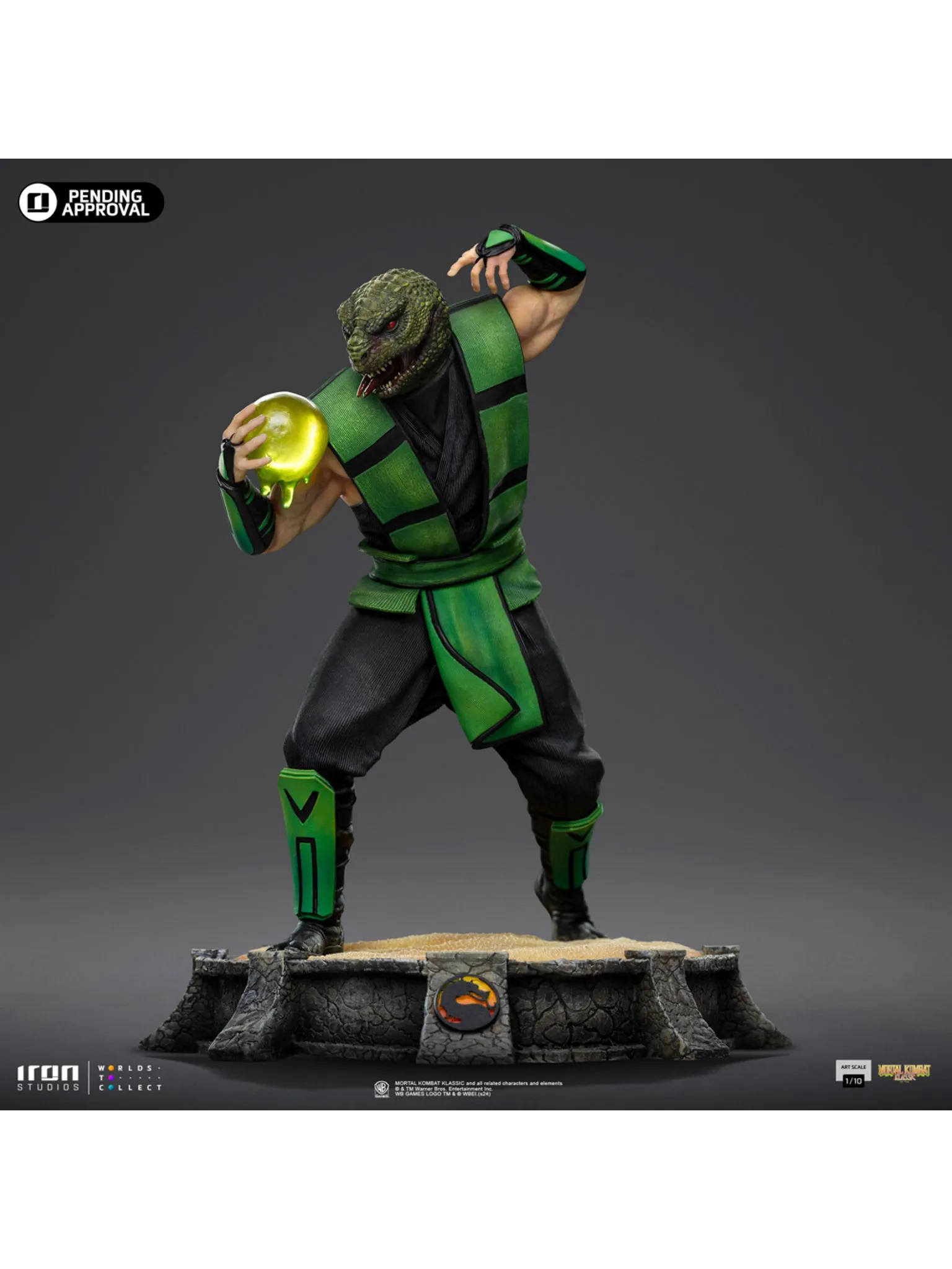 PRE-ORDER Statue Reptile - Mortal Kombat - Art Scale 1/10 - Image 4