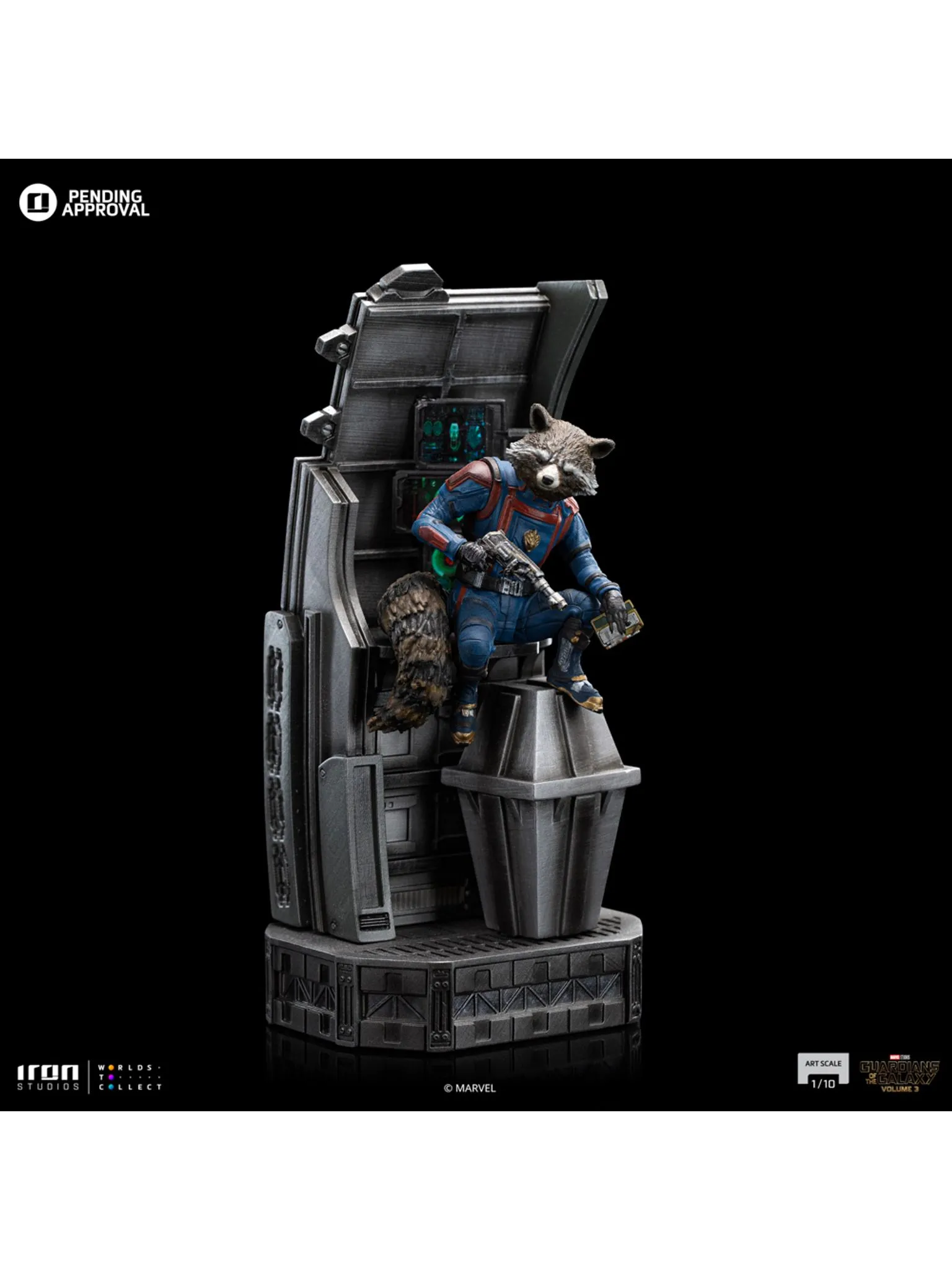 Statue Rocket Raccoon - Guardians of the Galaxy 3 - BDS Art Scale 1/1 - Image 2