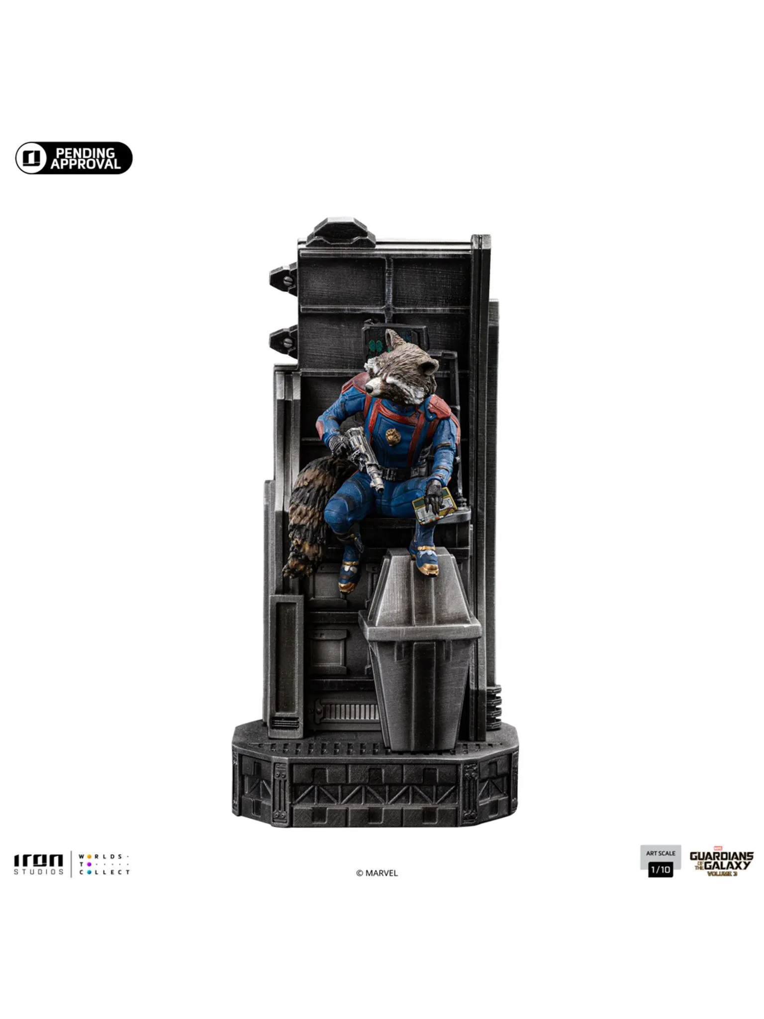 Statue Rocket Raccoon - Guardians of the Galaxy 3 - BDS Art Scale 1/1 - Image 3
