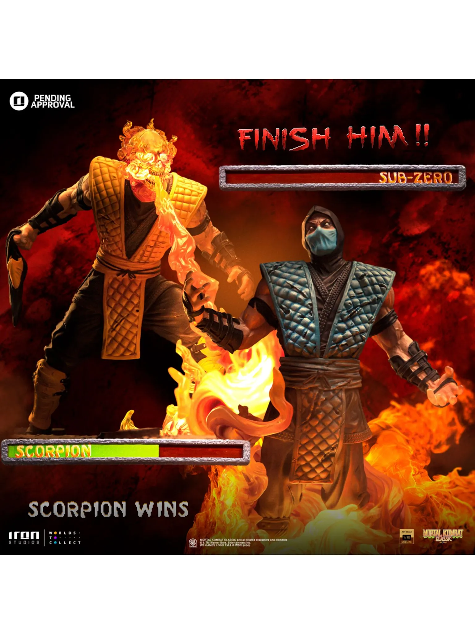 Statue Scorpion Fatality - Mortal Kombat - Art Scale 1/10 - Image 4