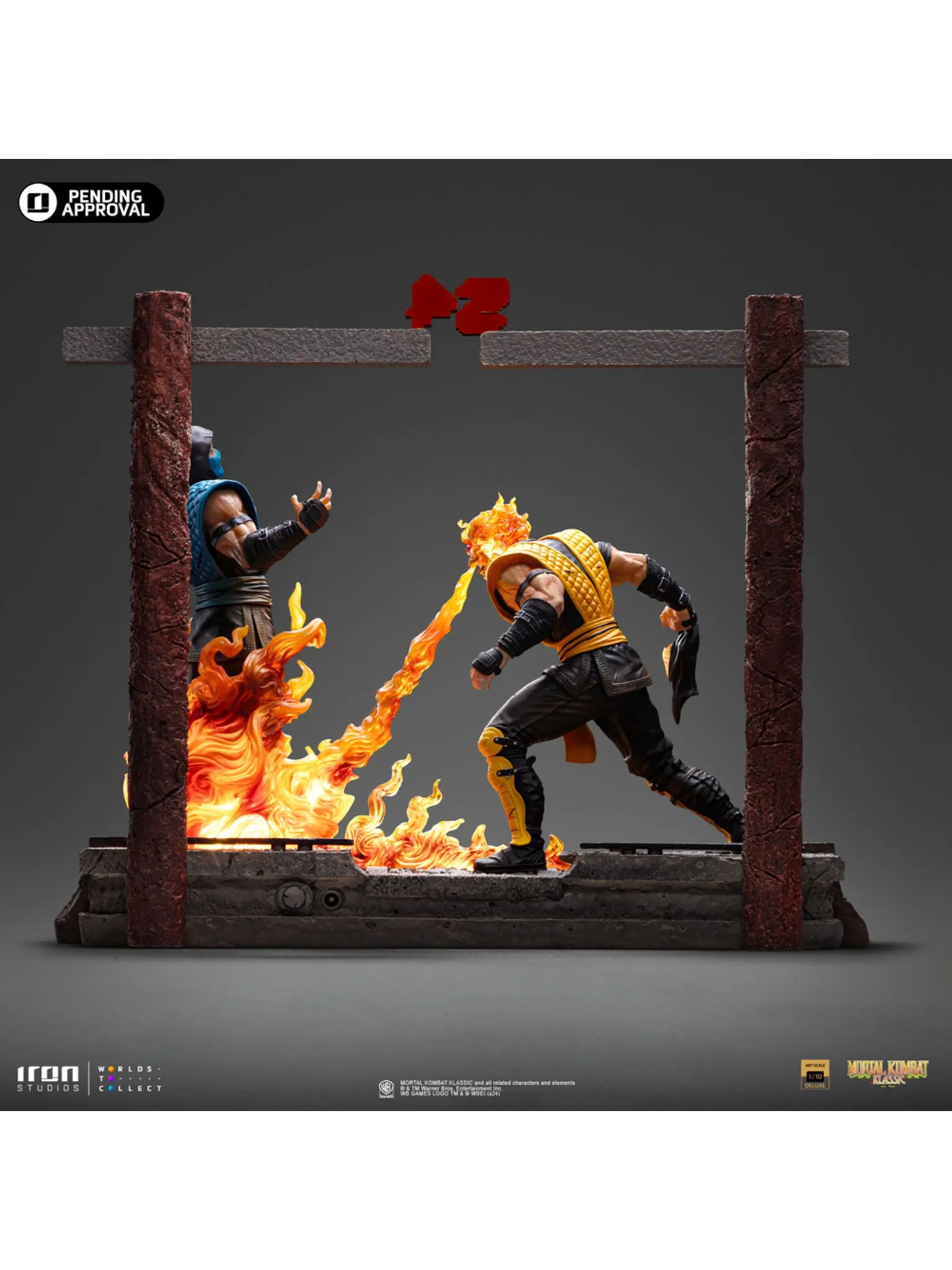 Statue Scorpion Fatality - Mortal Kombat - Art Scale 1/10 - Image 6