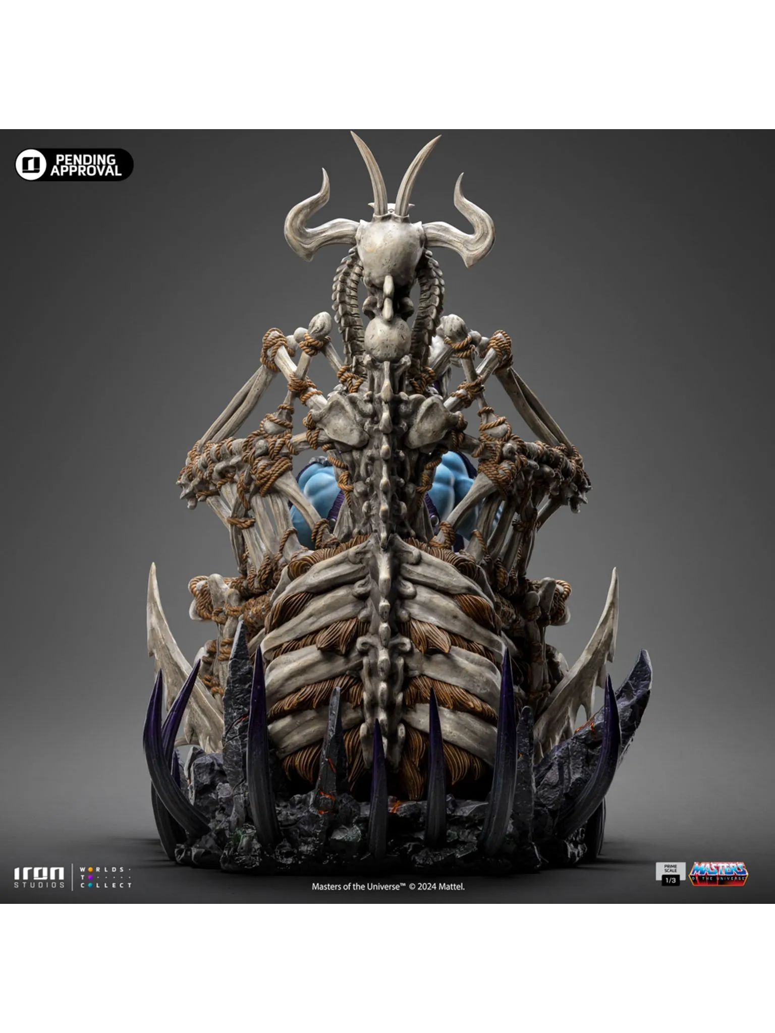 PRE-ORDER Statue Skeletor (10th anniversary) - Masters of the Universe - Prime Scale 1/3 - Image 4