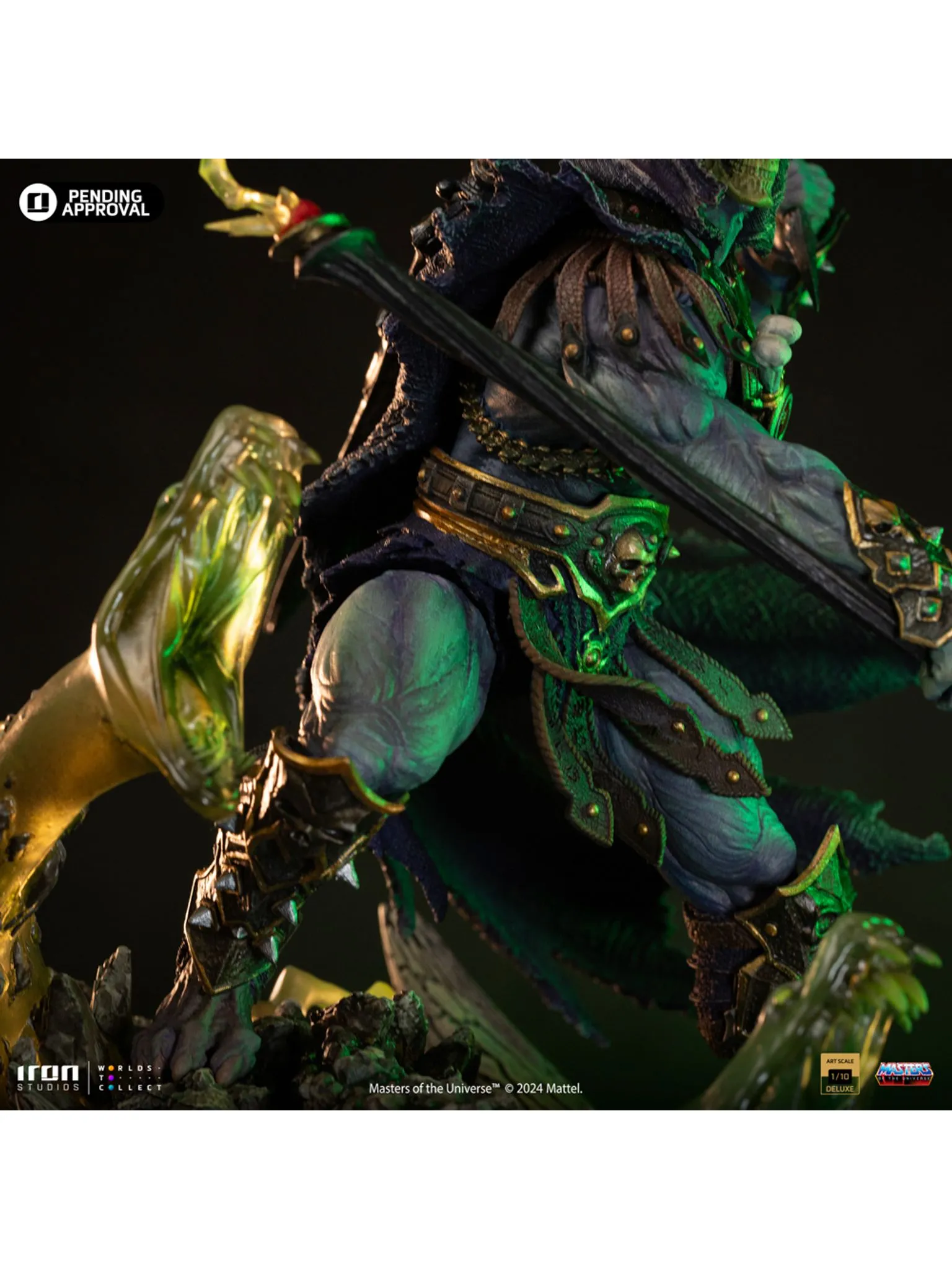 Statue Skeletor Unleashed - Masters of the Universe - Art Scale 1/10 - Iron Studios - Image 2