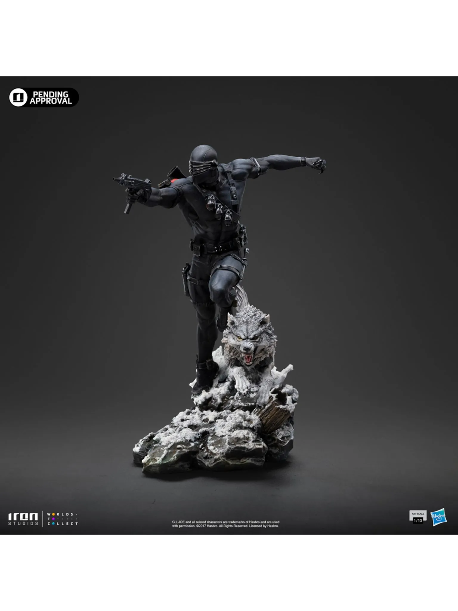 PRE-ORDER Statue Snake Eyes - G.I Joe - Art Scale 1/10 - Image 5