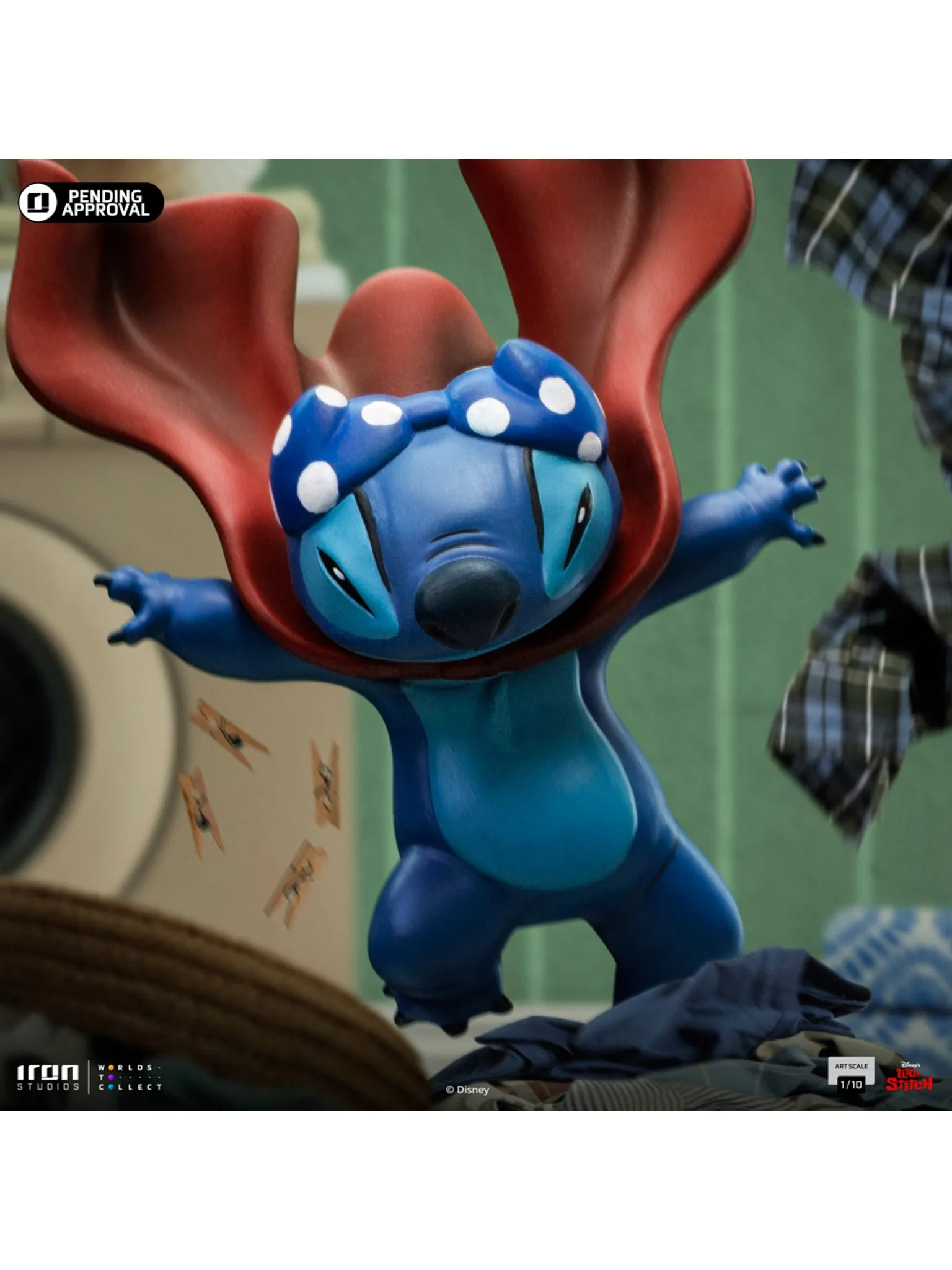 Statue Stitch Laundry - Disney Classics - Art Scale 1/10 - Image 2