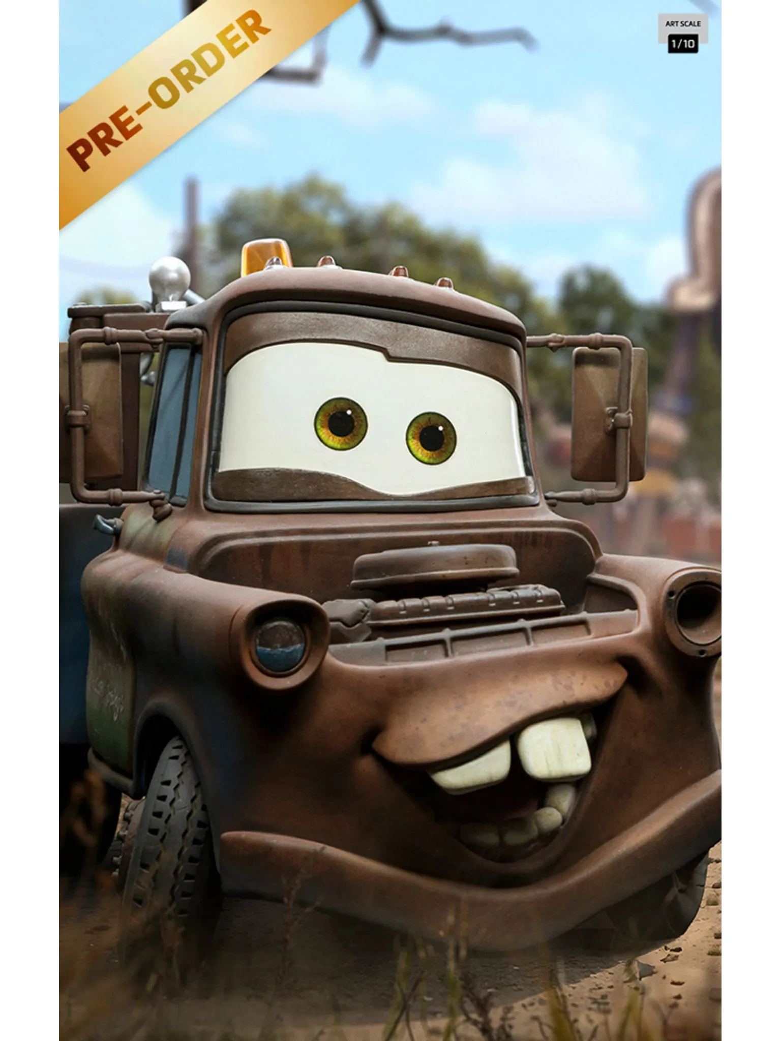 PRE-ORDER Statue Tow Mater - Cars - Art Scale 1/10 - Image 2