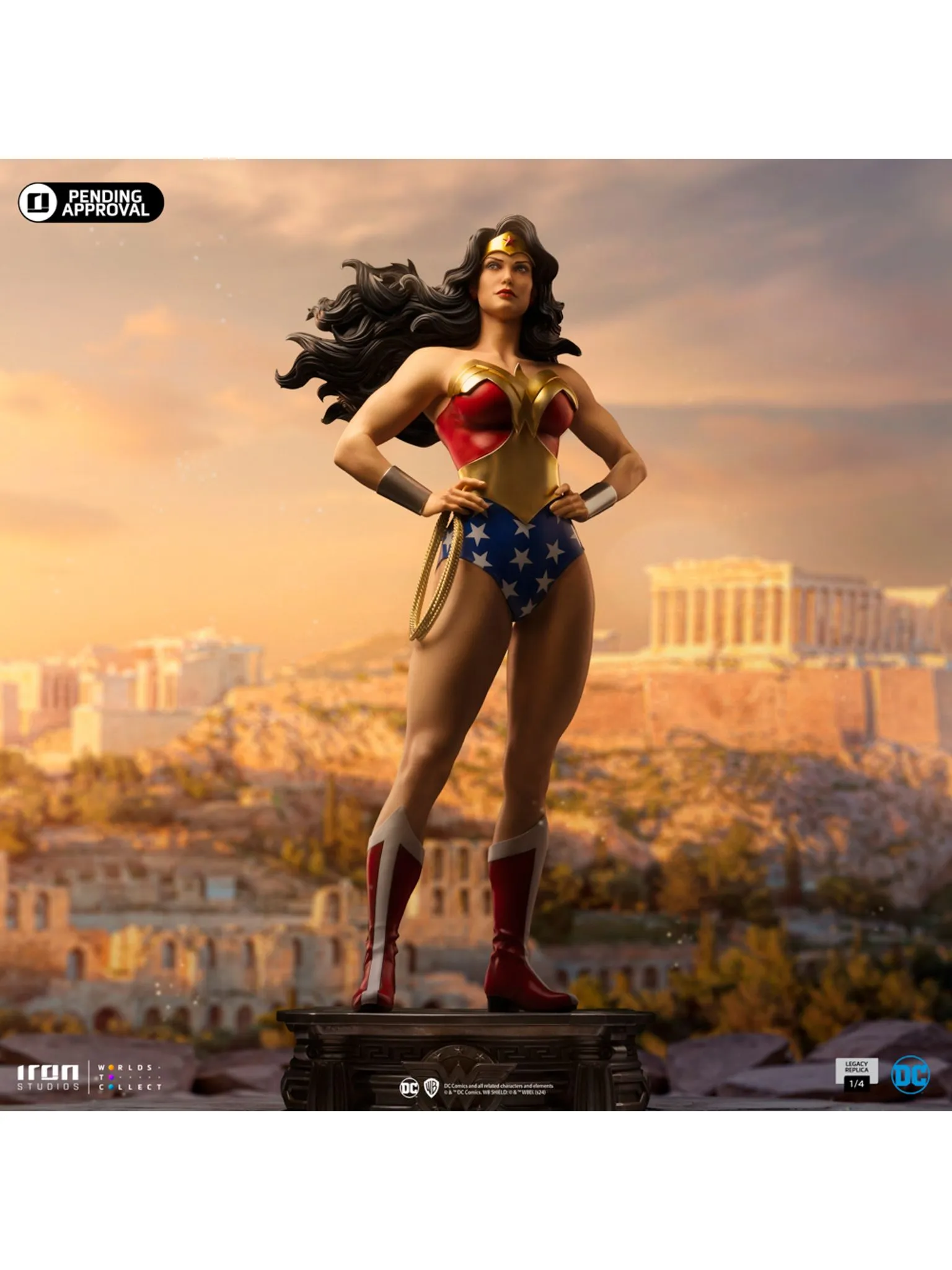 PRE-ORDER Statue Wonder Woman - DC Trinity - Legacy Replica 1/4 - - Image 3