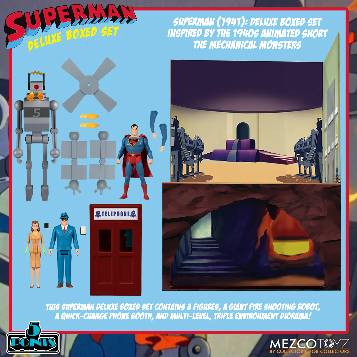 Superman - The Mechanical Monsters (1941): Deluxe Boxed Set - Image 3