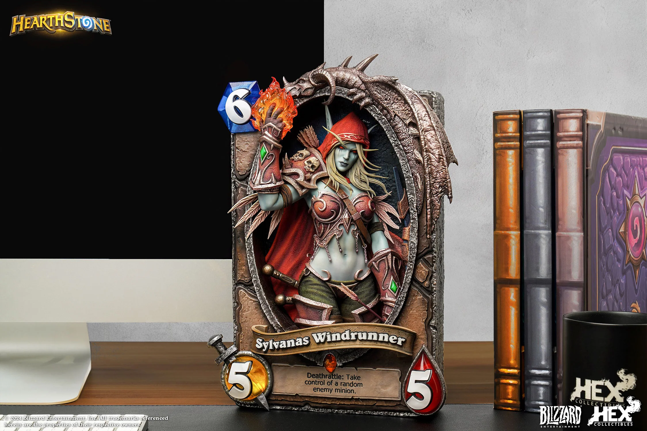 Sylvanas Windrunner 3D Art Frame - Image 2