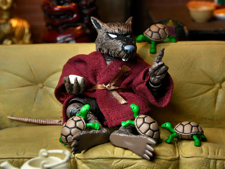 Teenage Mutant Ninja Turtles Ultimate Splinter (Mirage Comics) Action Figure - Image 3