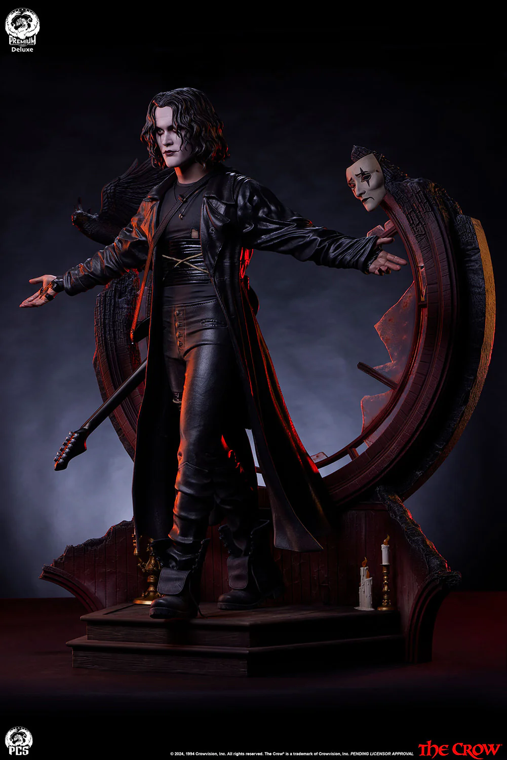 PRE-ORDER The Crow Deluxe 1:3 Scale Statue - Image 5