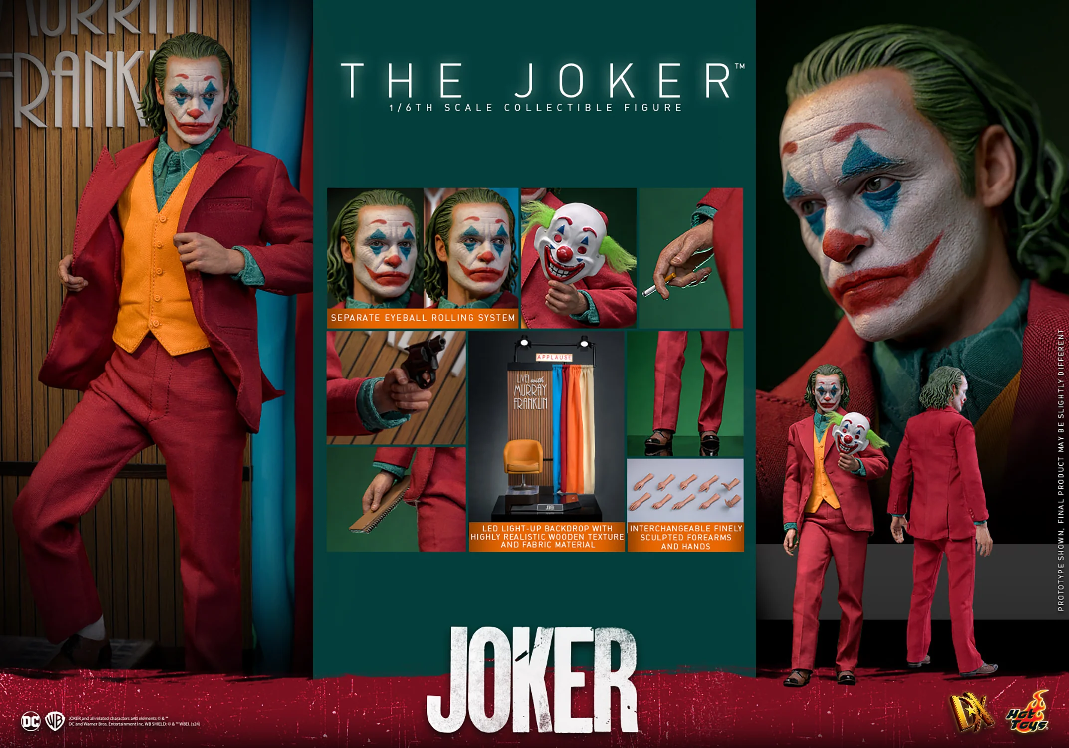 The Joker Sixth Scale Figure Hot Toys - Image 2