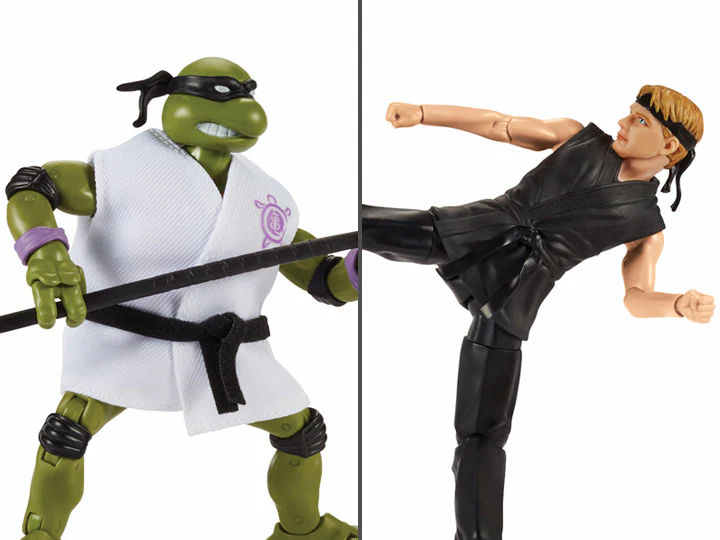 TMNT x Cobra Kai Donatello vs. Johnny Lawrence Two-Pack - Image 3