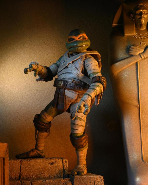 Universal Monsters x Teenage Mutant Ninja Turtles Ultimate Michelangelo as The Mummy - Image 10