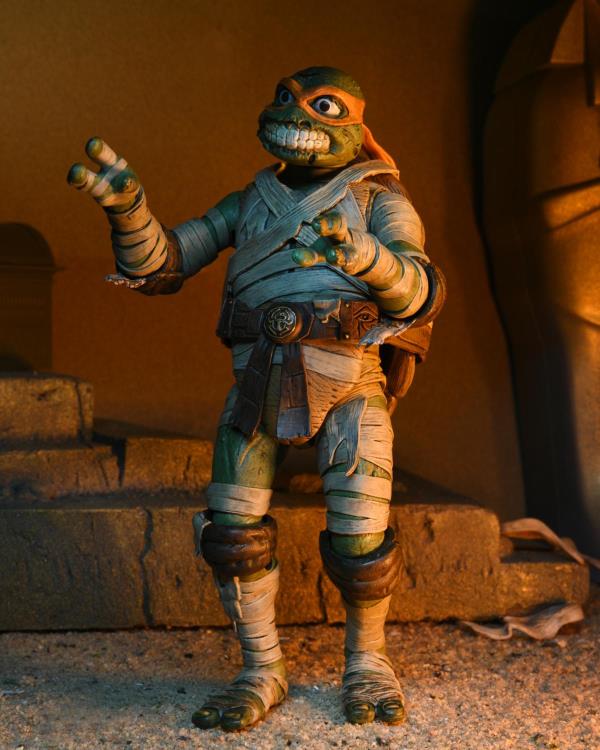 Universal Monsters x Teenage Mutant Ninja Turtles Ultimate Michelangelo as The Mummy - Image 11