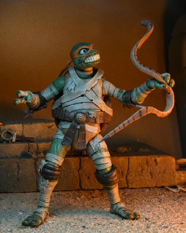 Universal Monsters x Teenage Mutant Ninja Turtles Ultimate Michelangelo as The Mummy - Image 12