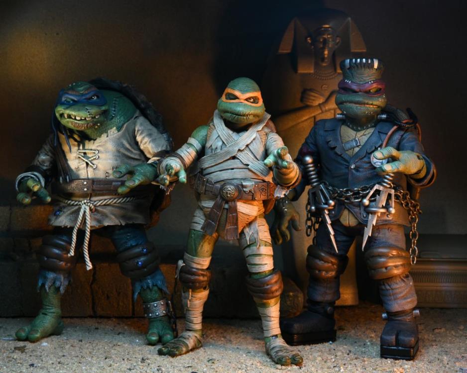 Universal Monsters x Teenage Mutant Ninja Turtles Ultimate Michelangelo as The Mummy - Image 15