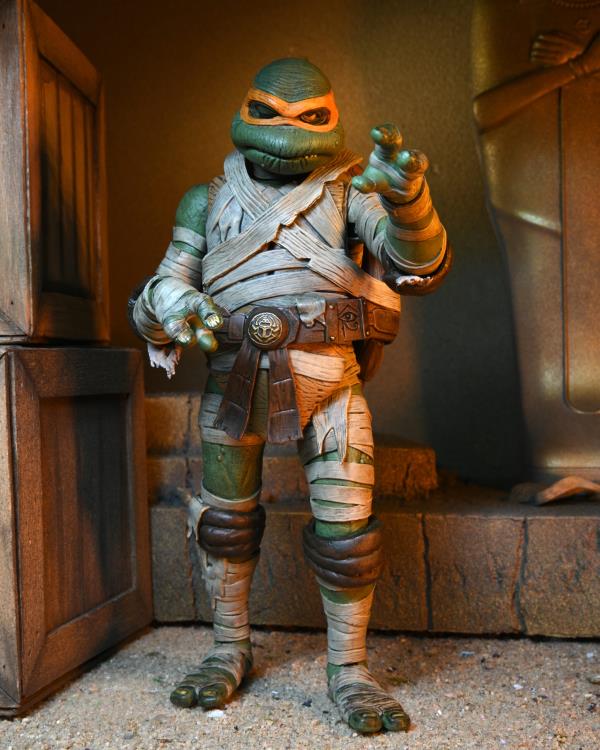 Universal Monsters x Teenage Mutant Ninja Turtles Ultimate Michelangelo as The Mummy - Image 6